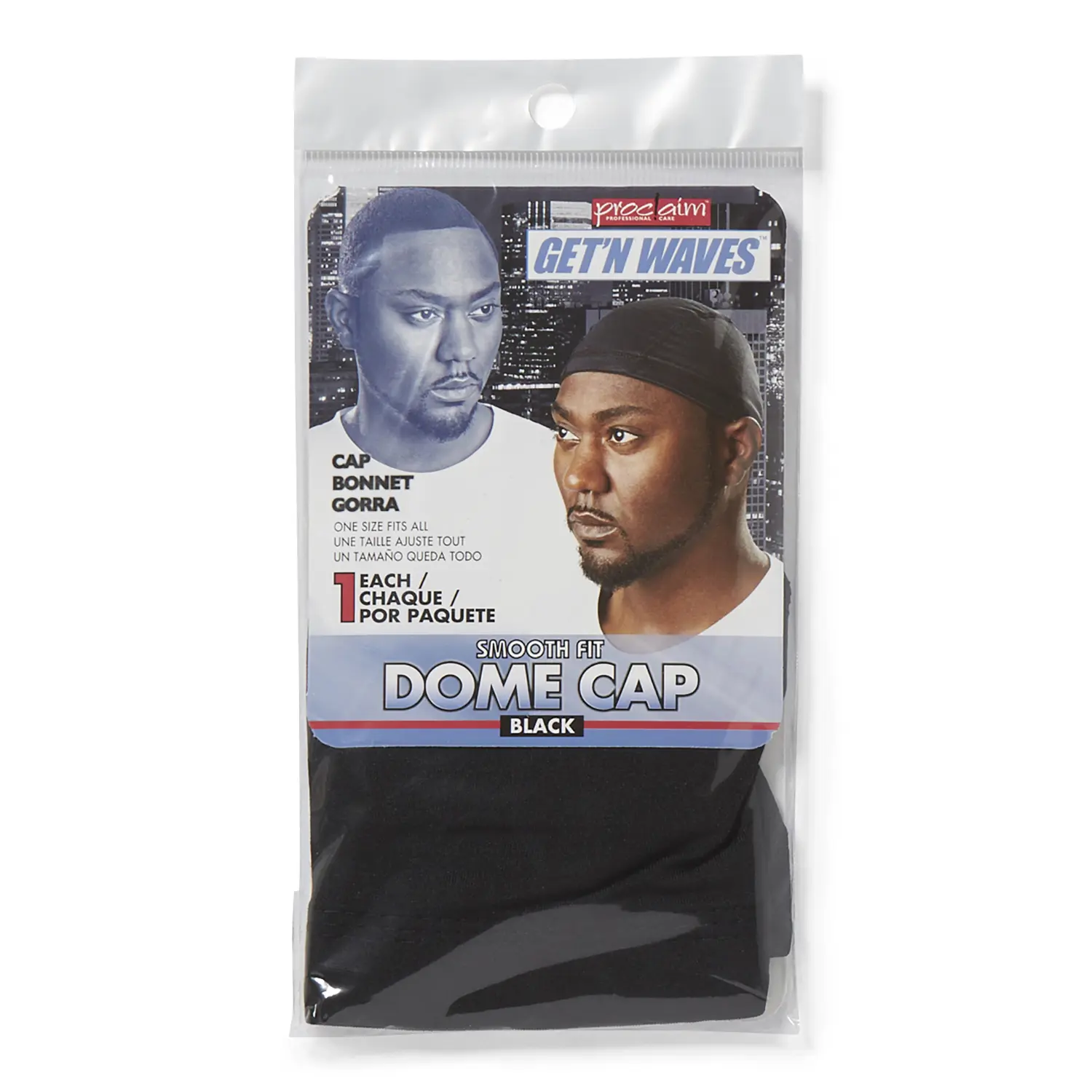Proclaim Black Smooth Fit Dome Cap