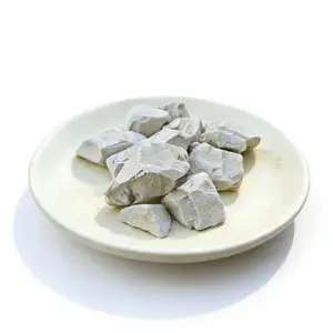 clay Edible Gray Clay Chunks 100% Natural Zero Additives Food Grade & Cosmetic Grade Slightly Adhesive 4oz 113g for Versatile Uses Craft