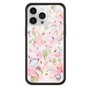 Wildflower Cases - Fresh from the Garden, Limited Edition iPhone Case | Durable Protection Floral Pink Green Cottage Core Aesthetic Dainty