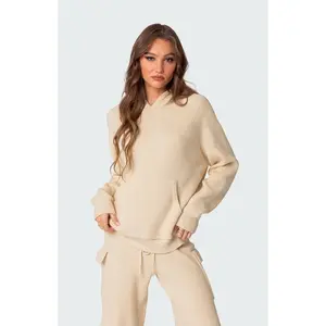 Edikted Women's Wynter Oversized Knit Hoodie