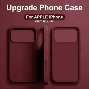 Upgrade Shockproof Protective Phone Case Casing for iPhone 17 Pro Max, Compatible with Apple iPhone 11/12/13/14/15/16 Series and 17 Air, Anti-Fall Back Cover Accessory