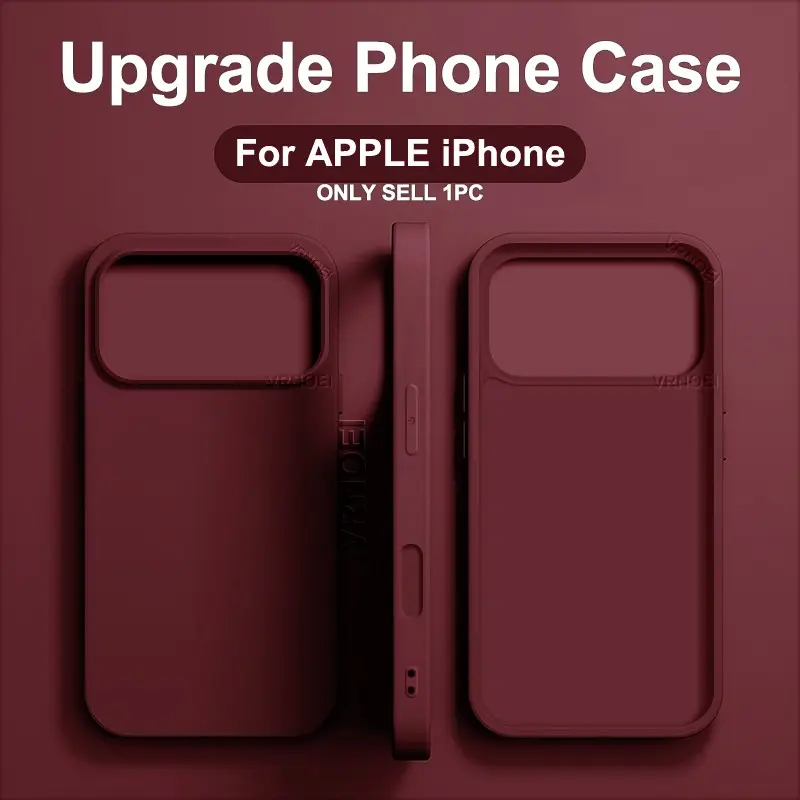Upgraded Shockproof Phone Case for iPhone 17 Pro Max/17 Air/16/15/14/13/12/11 Series, Anti-Fall Back Cover