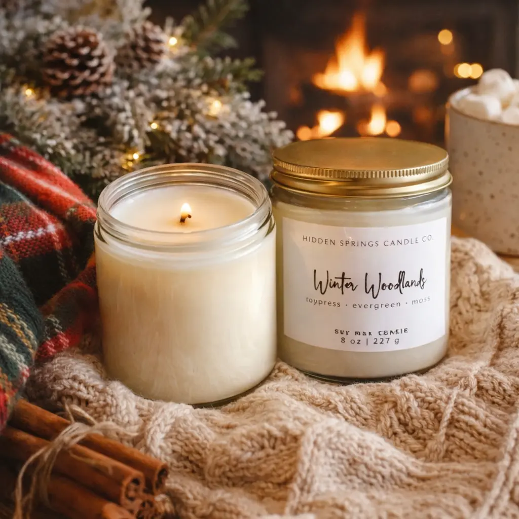 Winter Woodlands Candle