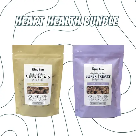 Heart Health Treats Bundle, USA 100% Sourced and Produced, Healthy Single-Ingredient Human-Grade Natural Treats for Dogs and Cats- Exclusive Bundle Pack
