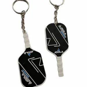 Pickleball Racket Design Keychain, 1 Count Creative paddle Design Keychain for Car Bag, Fashionable Novelty Accessories for Men & Women As Gift