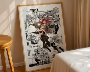 [Sale Off Up To 50%] [Unframe] Gachiakuta Riyo Poster – Curated Manga Panels – Anime Lovers