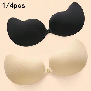 Women's Push-Up Bra Cups, Minimalist Seamless Lift & Enhance Design, 10-Hour Support, Perfect for Wedding Dresses, & Skin Tone Colors, Supportive Bra