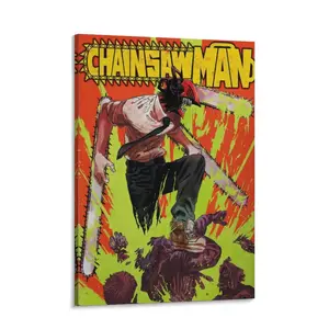 Chainsaw Man Poster, Unique Anime - Manga Wall Art
