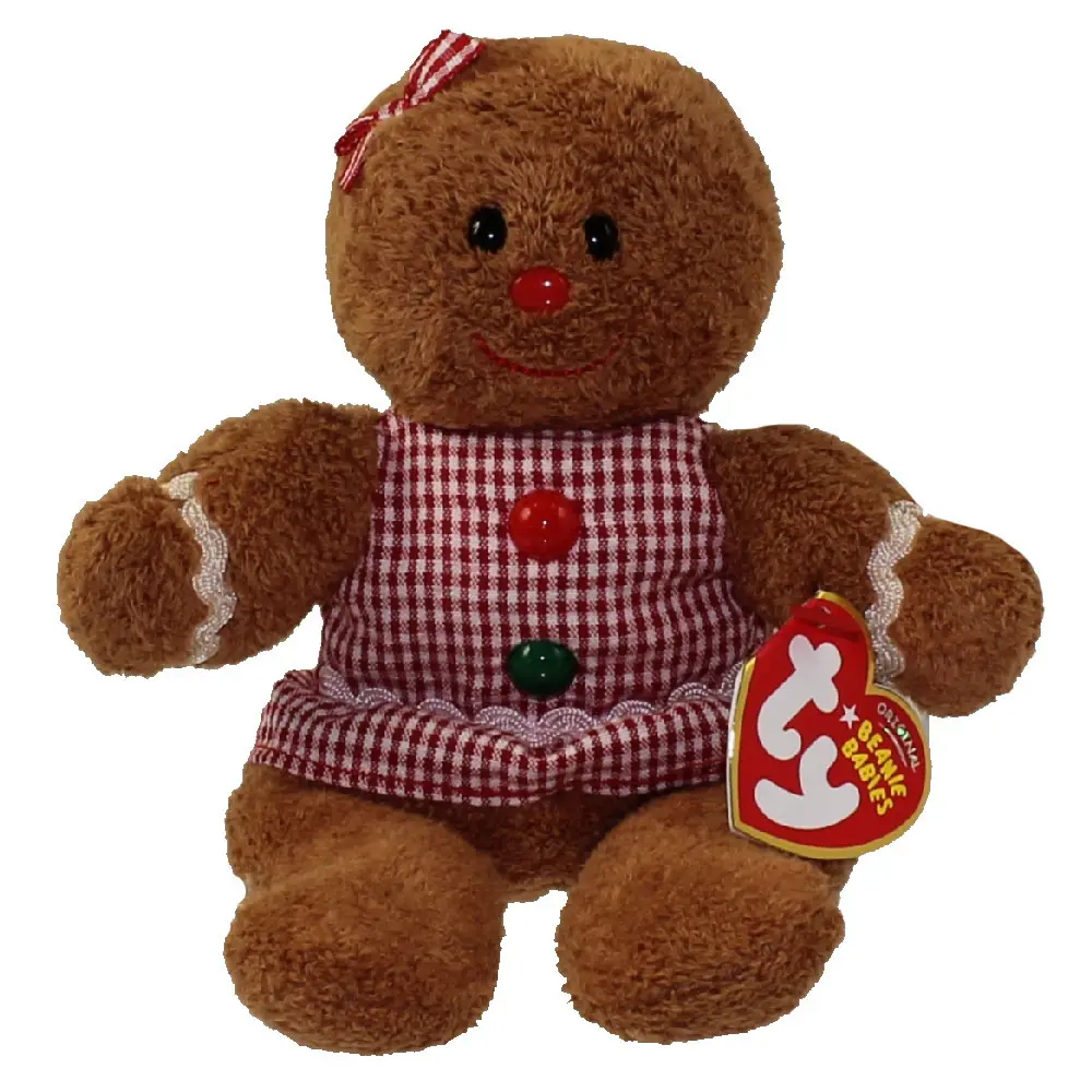 TY Beanie Baby - GRETEL the Gingerbread Girl (7.5 inch)