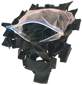 JAMIN LEATHER® Genuine Black Leather Scrap by the Pound #A_SCRAP for Patches Crafts & Scrapbooking Assorted Grains Textures Made in USA