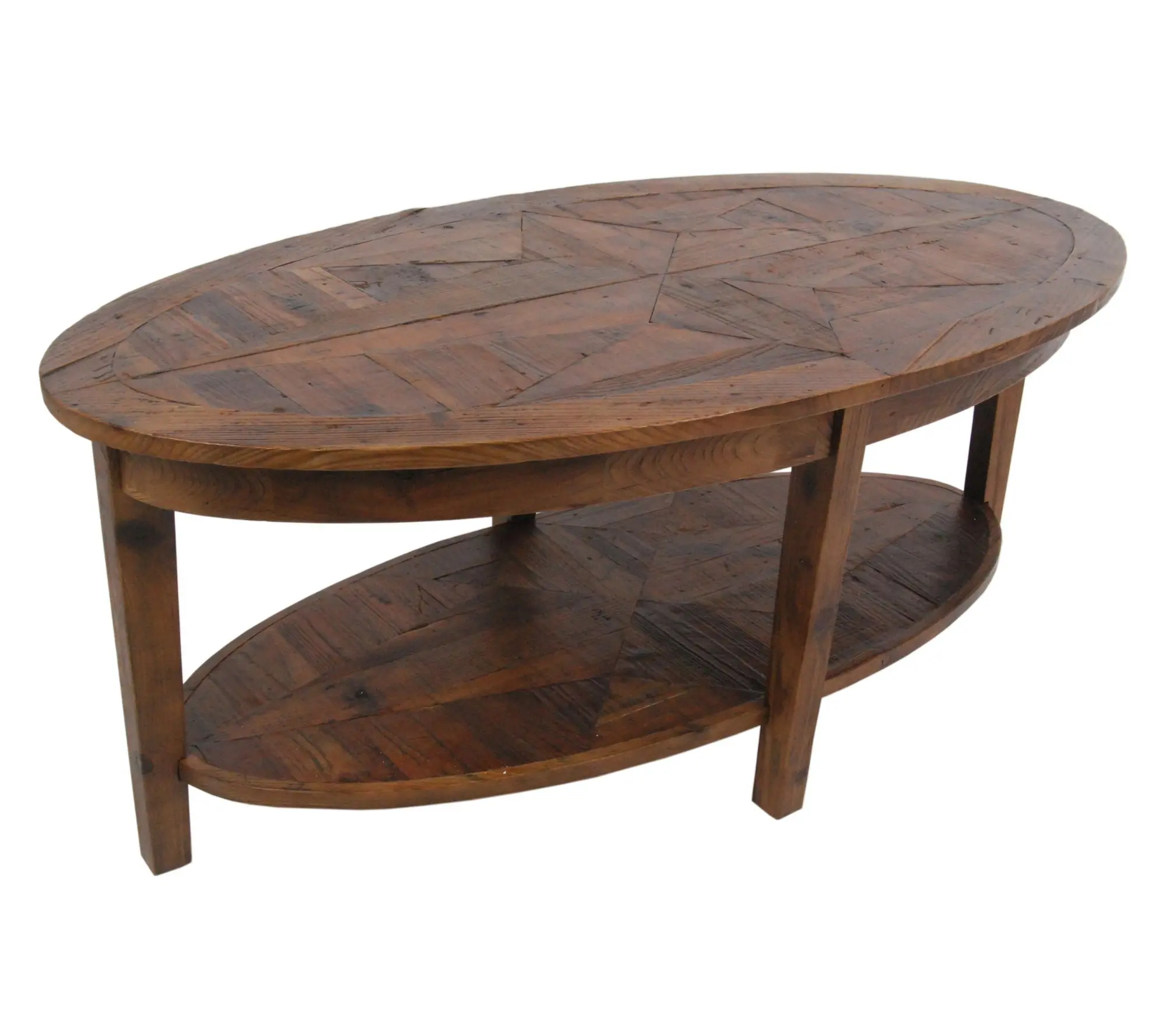 Alaterre Furniture Revive Coffee Table 48" OvalCoffee Table Alaterre Furniture Revive Coffee Table 48" OvalCoffee Table