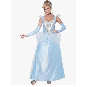 Cinderella - Princess - Blue - Classic Costume - Adult - 4 Sizes