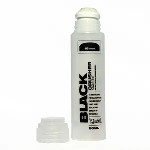 Montana BLACK Empty Crusher 18mm Refillable Squeeze Marker