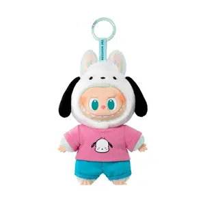 CONFIRMED Pop Mart The Monsters (Labubu) x Hello Kitty and Friends Series Vinyl Plush Pendant Open Box - Pochacco