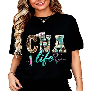 CNA Life Certified Nursing Assistant Medical Worker Hospital T-Shirt