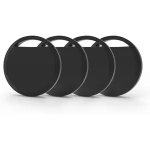 4-Pack GPS Smart Wireless Positioning Tracker Locator, Mfi Certified Real-Time Tracking No Installation Needed Pet Bag Luggage Bike Car Compatible iOS Find My APP