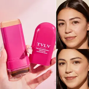 2-In-1 Contour Stick and Foundation Stick, Longwear Concealer, Long-Lasting Waterproof Sweatproof, Full Coverage Matte Flawless Finish, Perfect Makeup Gift