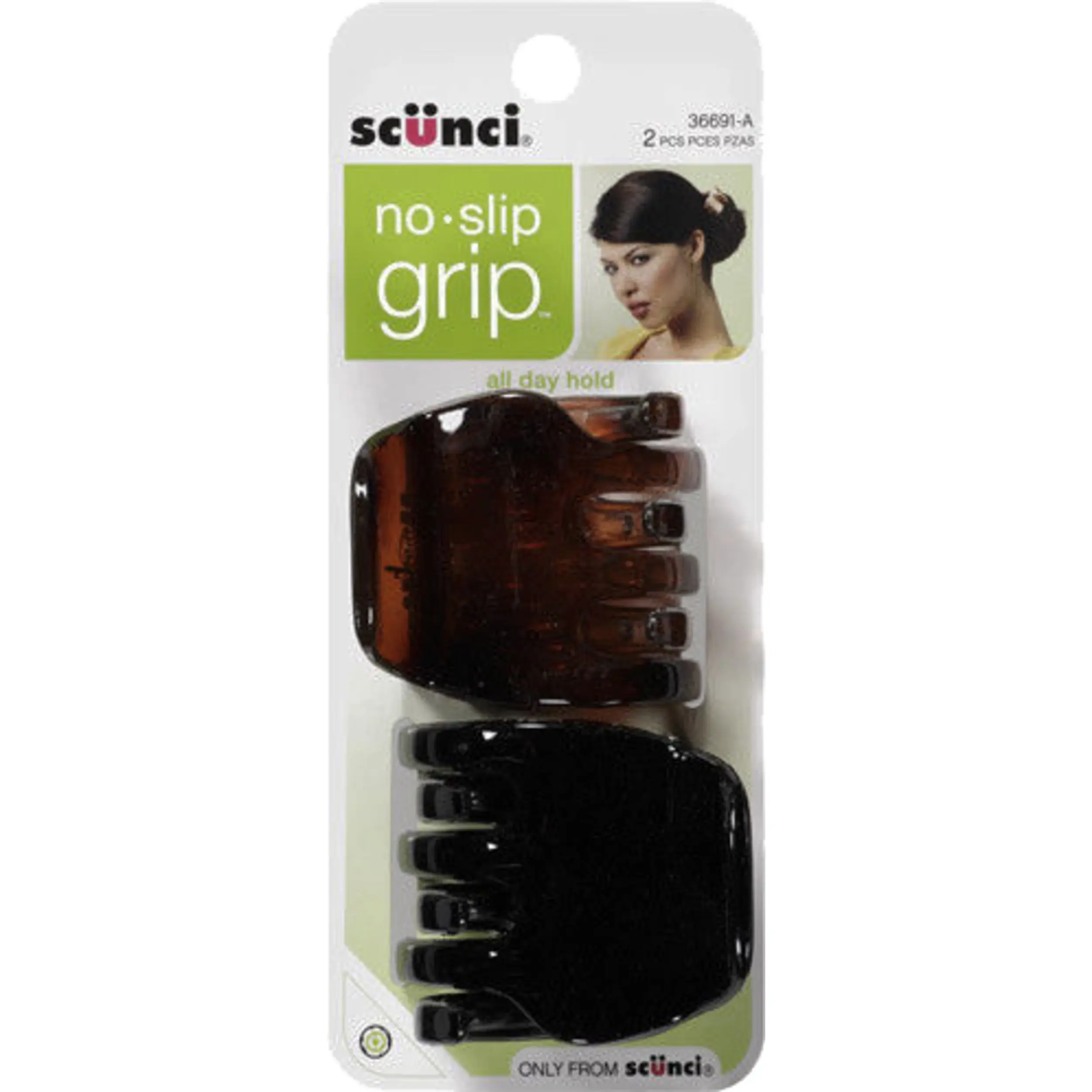 Scünci No-Slip Grip Chunky Jaw Clips