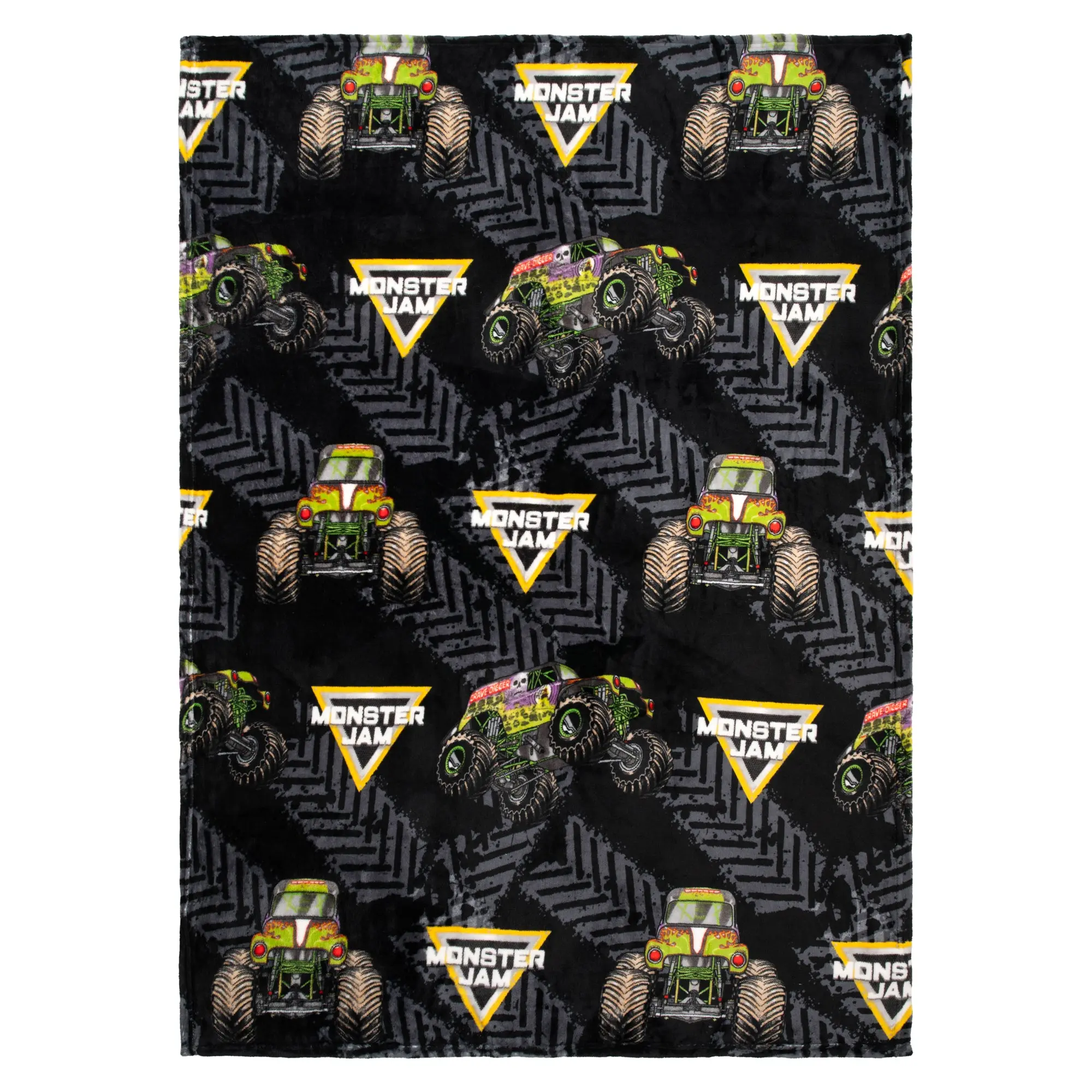 Jay Franco Monster Jam Grave Digger Throw Blanket with Gift Box