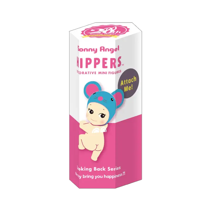 Sonny Angel Hippers Decorative Mini Figures – Style Looking Back Series Kawaii Blind Box for Phone, Laptop & Monitor Decoration