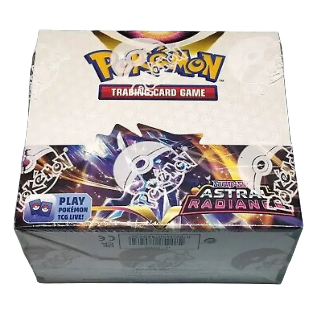 Pokemon TCG: Sword & ShieldAstral Radiance Booster Display Box (36 Packs) tcg Authentic Collectible Cards Guaranteed Trading Cards - TikTok Shop Pokemon TCG: Sword & ShieldAstral Radiance Booster Display Box (36 Packs) tcg Authentic Collectible Cards Guaranteed Trading Cards - TikTok Shop