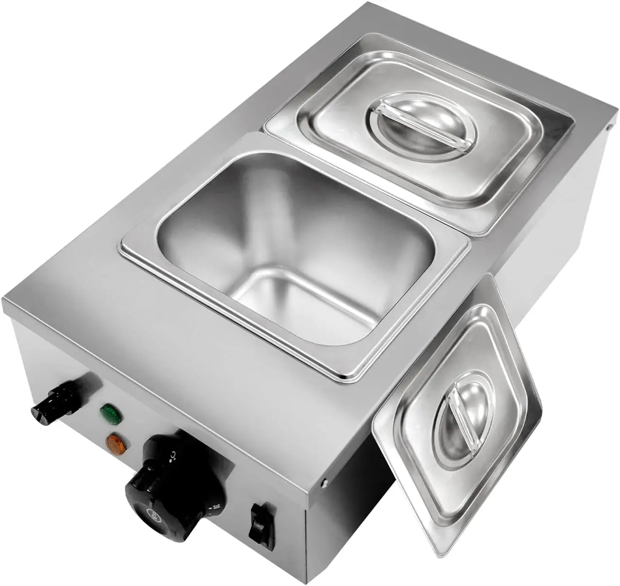 Chocolate Melting Pot with Triple Tanks  Stainless Steel Tempering Machine | Chocolate Warmer for Home & Bakery | Essential Chocolate Accessories for Holiday Baking