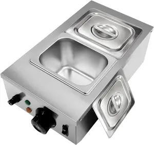 Chocolate Melting Pot with Triple Tanks  Stainless Steel Tempering Machine | Chocolate Warmer for Home & Bakery | Essential Chocolate Accessories for Holiday Baking