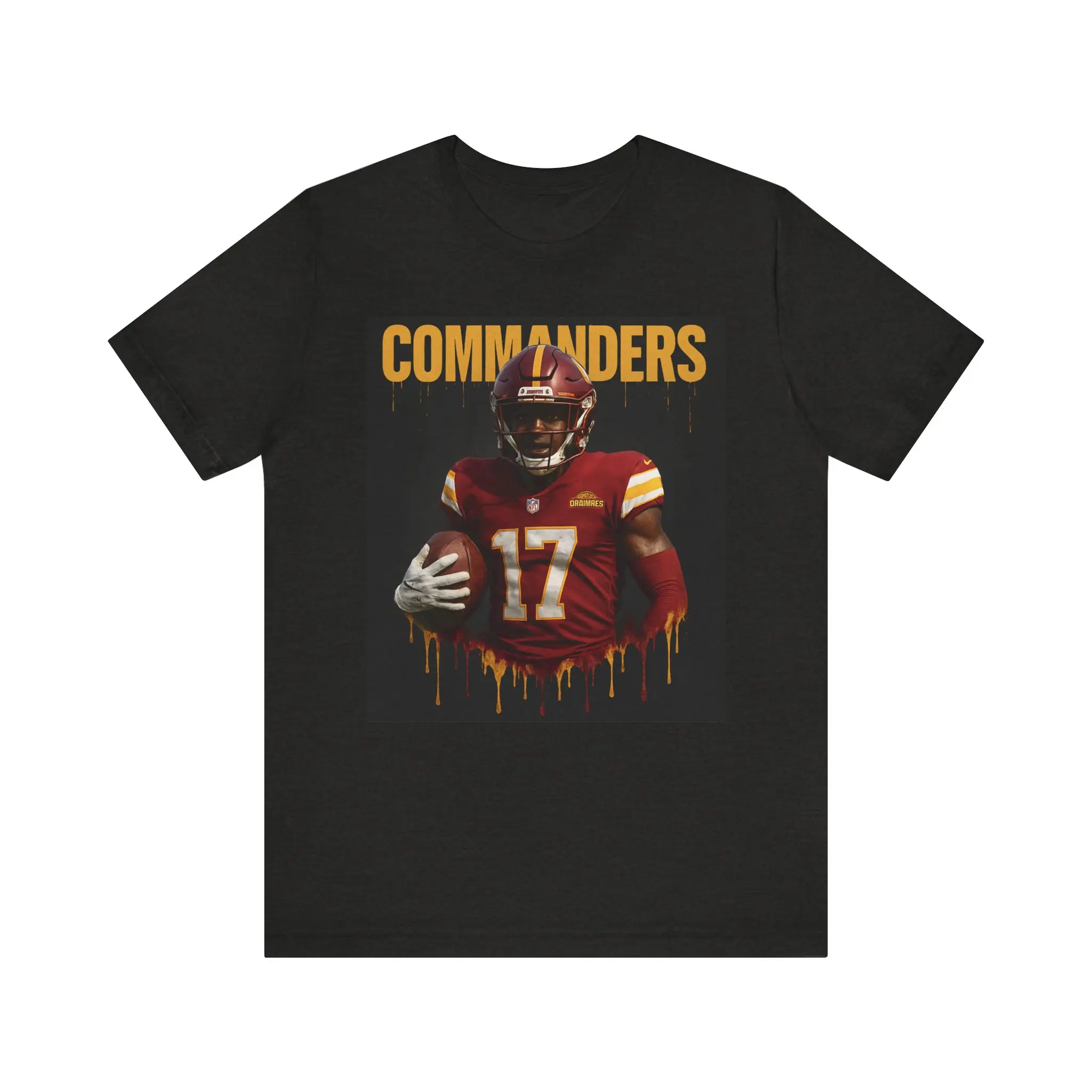 Unisex Jersey Short Sleeve Tee | Commanders Football Shirt, Sports Fan Tee, Game Day Apparel, Gift for Football Lovers, Casual Wear