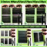 800/621 Clusters Lash Kit, Volume Eyelashes, Volumized Fake Eyelashes, False Eyelashes, DIY Eyelash Cluster, Eyelash Extensions, 30D-160D Mixed Styles, 8-18mm Mixed Lengths, Daily Wear, Salon Quality, Beginner-Friendly, For Daily & Festivals