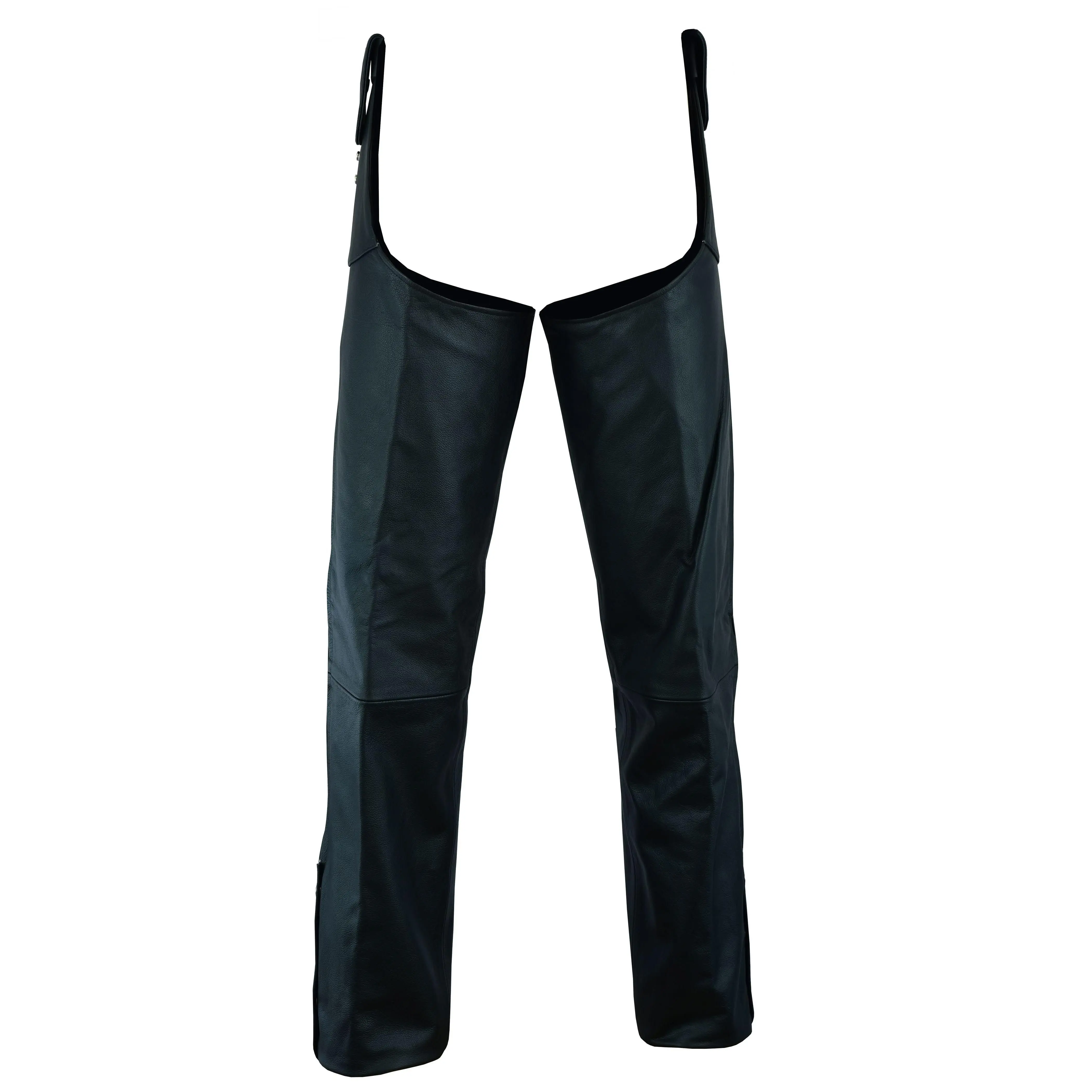 Uniex™ Unisex  leather motorcycle chaps