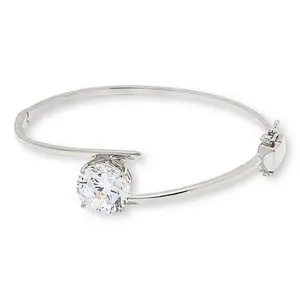 Radiance by Absolute™ 14.28ct Round Bypass Bangle Bracelet