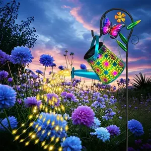 Solar Watering Can Light, Solar Powered Garden Lights, Outdoor Pathway Lighting for Patio, Garden and Pathway, Perfect Gift for Gardening Decoration Lovers, Solar Pathway Lamp, Solar Garden Lamps