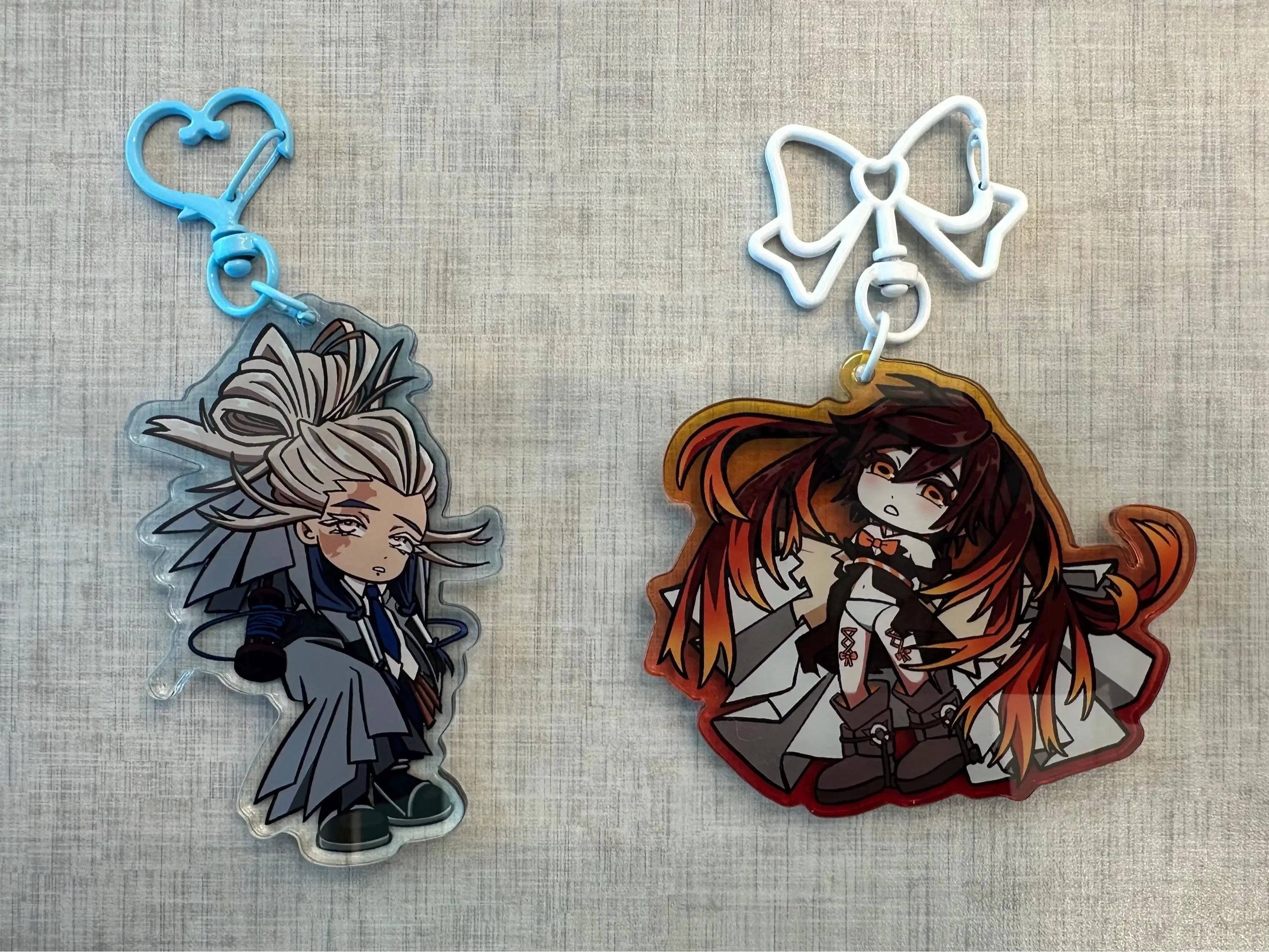 GACHIAKUTA Amo Empool & Tamsy Caines Acrylic Keychains | Unique Keychain Designs | Perfect for Backpacks, Keys and Gifts | High Quality and Customer Favorite Items