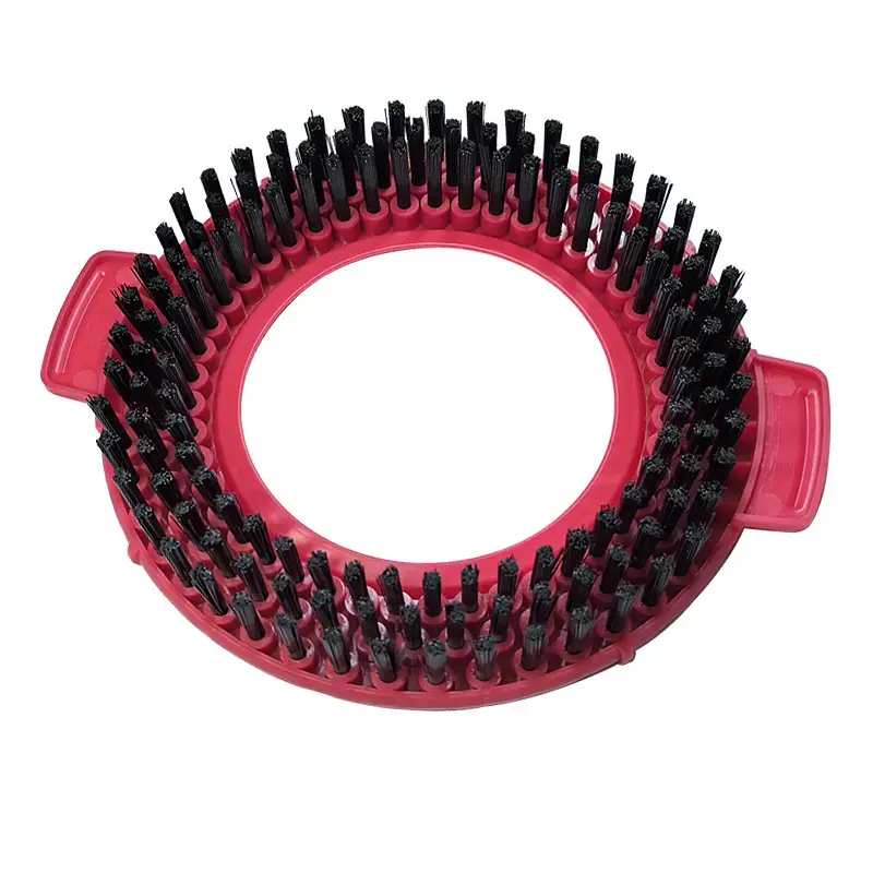 Spin Mop Replacement Head Base, 6.2–7.3 Inch Round Scrub Brush Head, Bathroom & Shower Floor Cleaning Tool, Durable Spin Mop Replacement Accessory for Deep Cleaning Floors