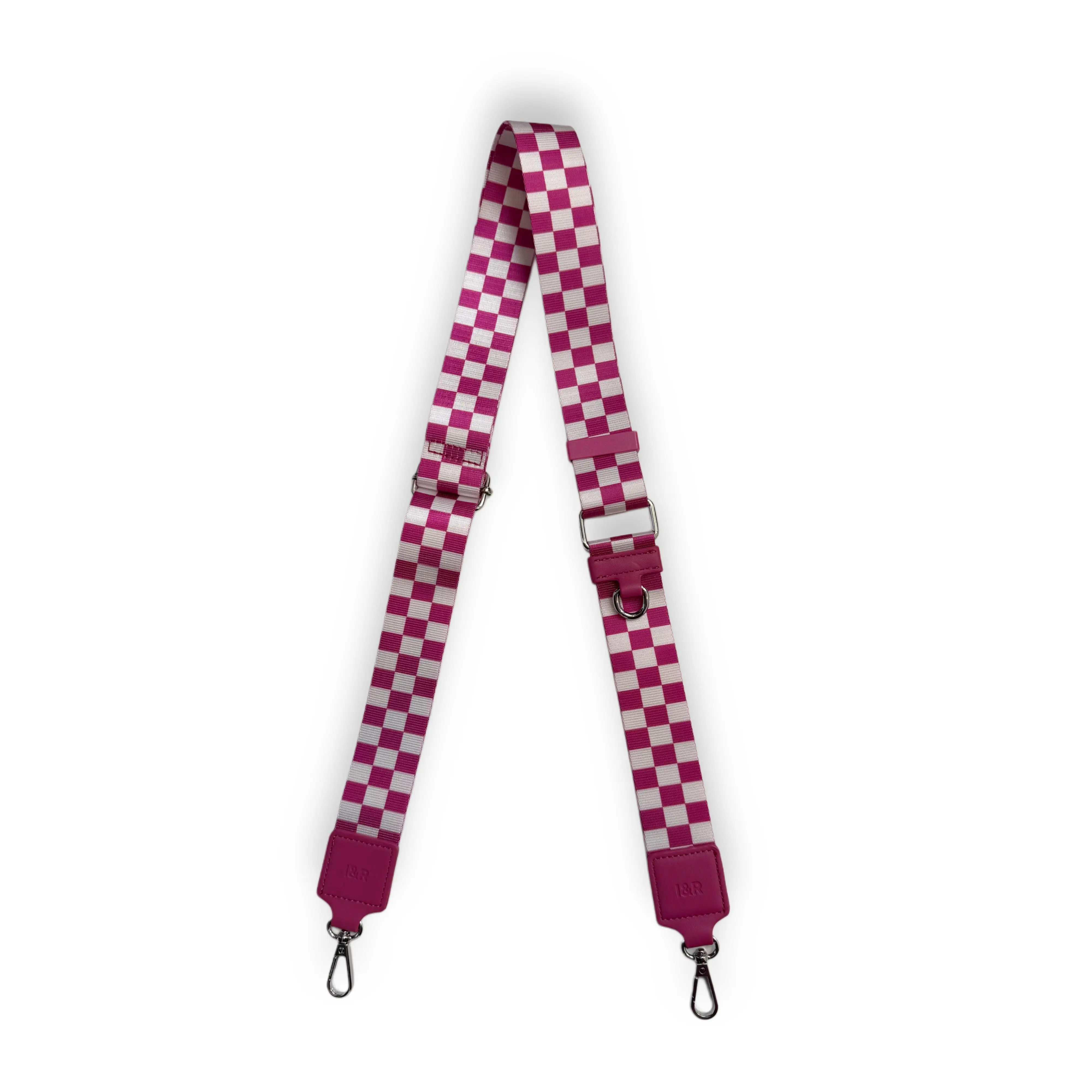 Hot Pink/White Checkered