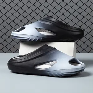 Men's shoes, men's sports sandals, EVA slippers, fashionable slippers with cushioning and comfort, men's slippers, arch support, open toe shoes, suitable for indoor and outdoor beach garden travel