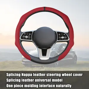 Car Steering Wheel Cover, Non-Slip Universal Steering Wheel Protector,Breathable Ultra-Thin Universal Grip Cover for Four Seasons Car Accessories Automotive Car Gifts