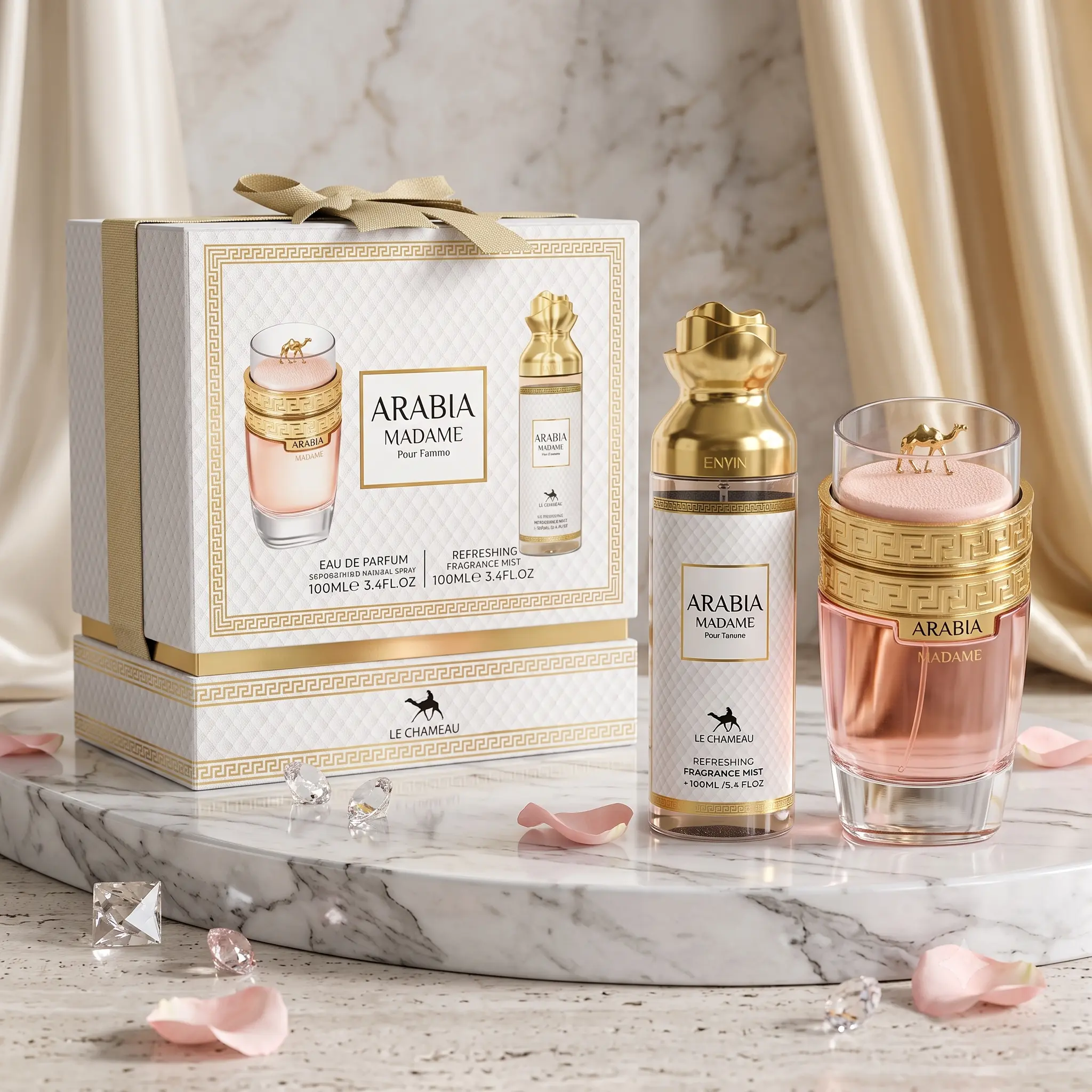 Le Chameau Arabia Madame 2-in-1 Gift Set for Women | Eau de Parfum & Fragrance Mist 100ml