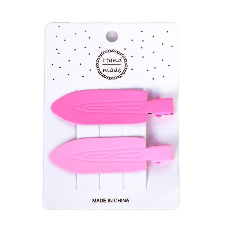 Pizazz Hair Cute Colorful Hair Clip for Human Hair Wig Handmade Pink Clips