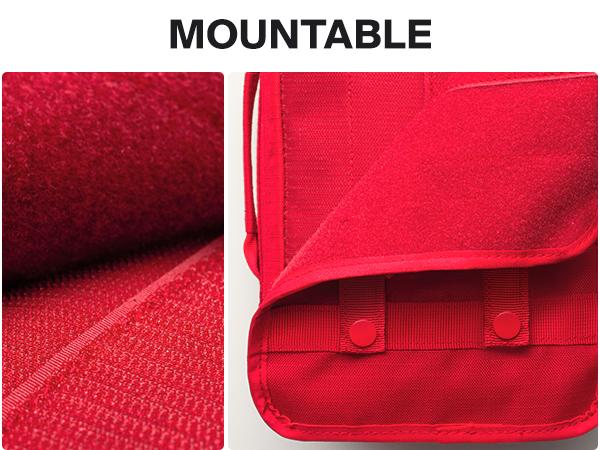 SURVIVEX Large Comprehensive First Aid Kit Ideal for  Car, Travel & Home - Emergency Kit for Hiking, Camping, Backpacking and Outdoors