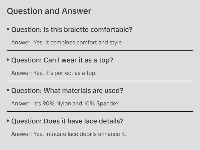 Butterfly Beauty Bralette - Red Cute Plain Lace Details 90% Nylon 10% Spandex Versatile Under Top or Dress