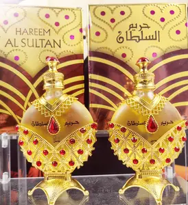 Unveil Floral Elegance: Hareem Al Sultan Gold Perfume Oil - 1.18 Ounce by Khadlaj, A Luxurious Fragrance Experience