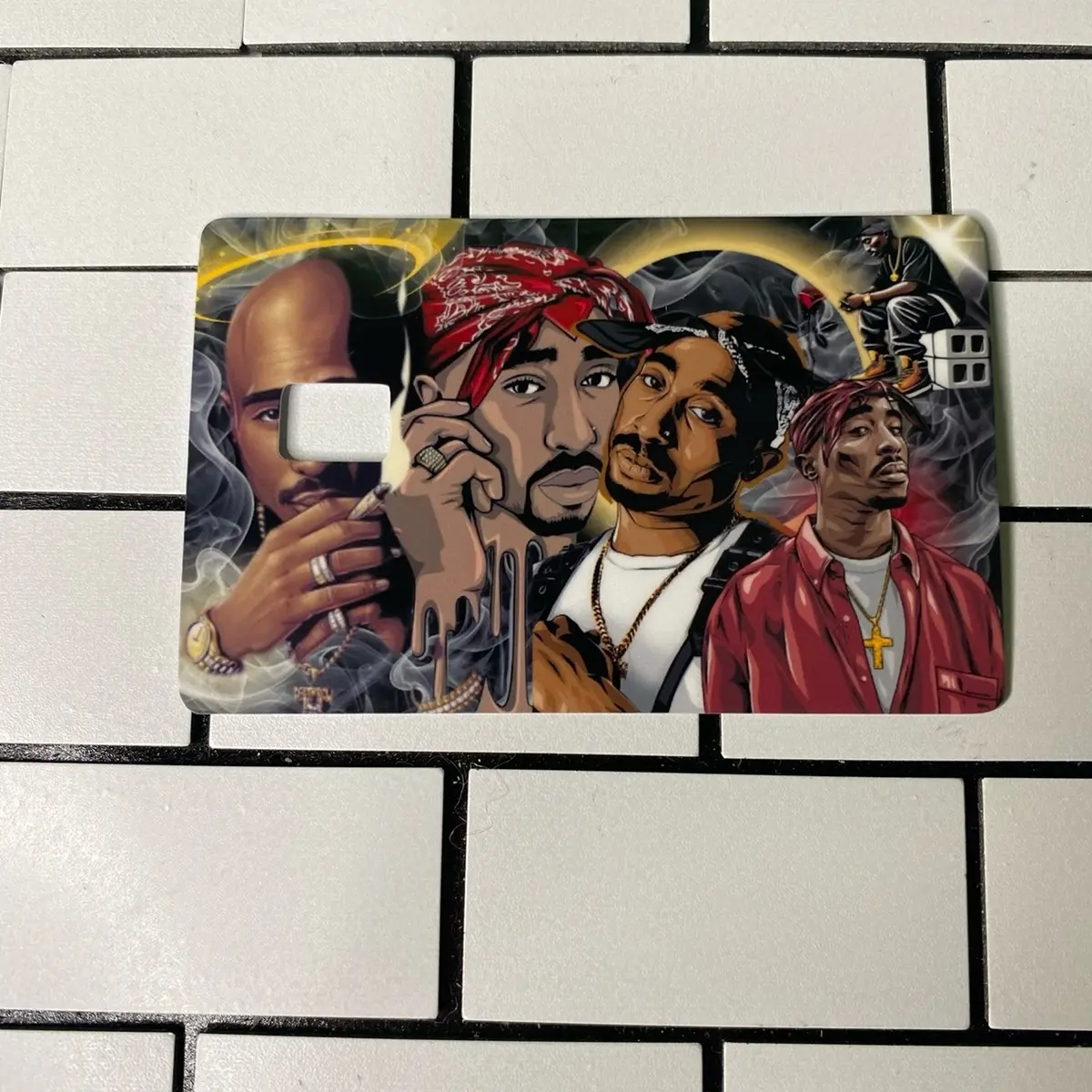 Rapper credit card skin sticker decal