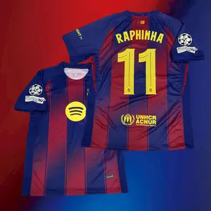 11# Raphinha 25 26  Home Short Sleeve Soccer Jersey