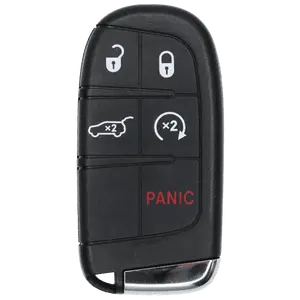 KEYS4LESS Replcament Smart Key Fob for Dodge Durango 2015 Fcc M3n 40821302 M3N40821302 Part Number 68150061 68150061AC 68150061AB 68143505