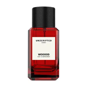 Unscripted Wooood - Perfume For Men And Women - Women Perfume with Saffron, Nutmeg, Musk, Patchouli - Bold, Long-Lasting Mens Cologne - 1.7 oz
