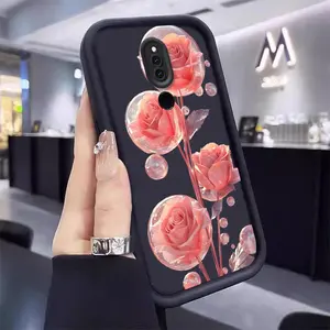 8 flower phone Case For xiaomi Redmi 8 with TPU shock proof design perfect for popular
