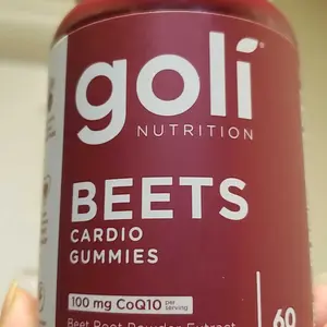 Product Review of Goli Beets Cardio Gummy - Beet Root Extract & 100mg CoQ10, Gluten-Free, Vegan, Non-GMO, and Gelatin-Free. Nature's Great Superfood from F**h