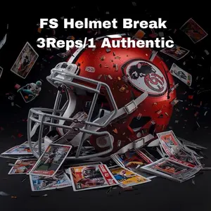 FS Helmet Break (3Rep/1 Auth) & Guaranteed Sports trading cards pack