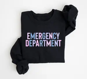 Emergency Department Sweatshirt, Emergency Room Tech Healthcare Nursing Shirt, ED ER Nurse Shirt, Nurse Life, ER Tech, Emergency Nurse Crewneck